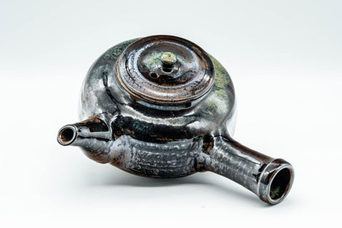 Japanese Kyusu - Hare's Fur Glazed Do-ake Teapot - 400ml - Tezumi