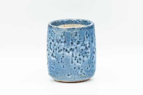 Japanese Teacup Set - Five Unique Shino Glazed Yunomi in Wooden Box - 100ml - Tezumi