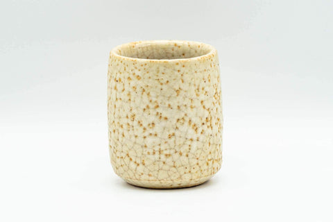 Japanese Teacup Set - Five Unique Shino Glazed Yunomi in Wooden Box - 100ml - Tezumi