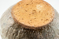 Japanese Tea Set - Notomi Choun, Daikazan Kiln - Beige Hagi-yaki Do-ake Kyusu Teapot with 5 Yunomi Teacups - closeup of the underside showing the foot