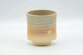Japanese Teacup - Beige Pink Gohonte Hagi-yaki Spiraling Yunomi - 150ml - Tezumi