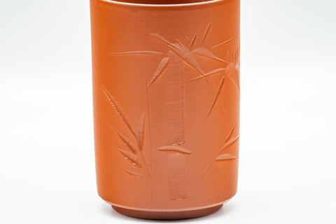 Japanese Teacup - Bamboo Kanji Tokoname-yaki Yunomi - 160ml - Tezumi