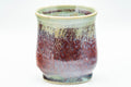 Japanese Teacup - Green and Purple Glaze Yunomi - 180ml - Tezumi