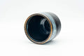 Japanese Teacup - Blue Hare's Fur Jet Black Glazed Yunomi - 170ml - Tezumi