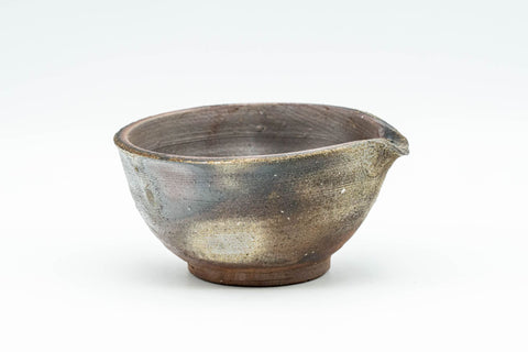 Japanese Tea Set - Wood-fired Bizen-yaki Do-ake Houhin Teapot with Katakuchi Yuzamashi Water Cooler