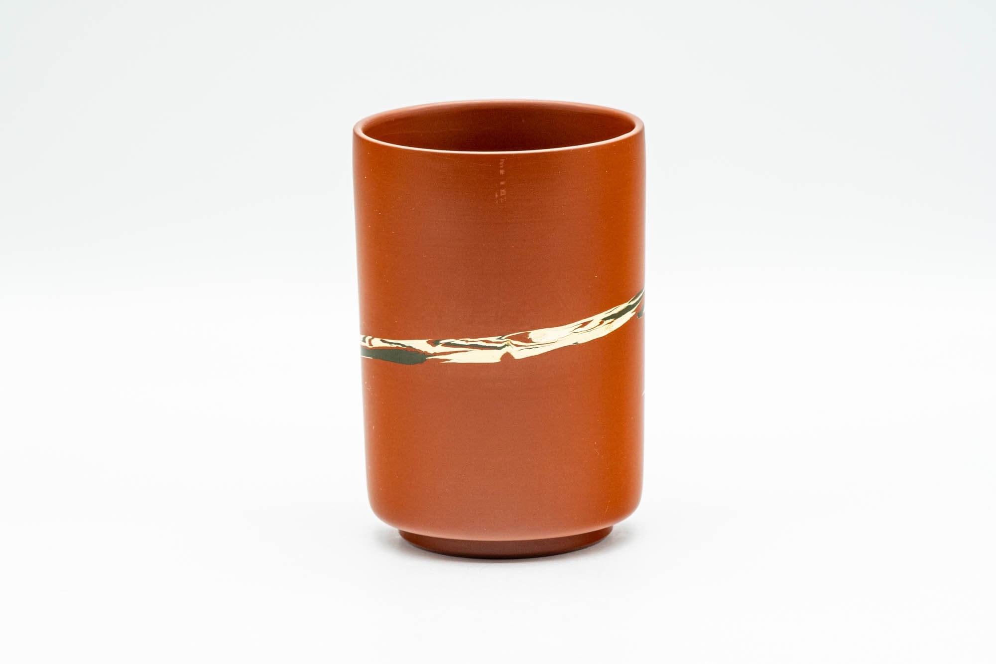 Japanese Teacup - Nerikomi Zigzag Tokoname-yaki Tsutsu-gata Yunomi  - 160ml