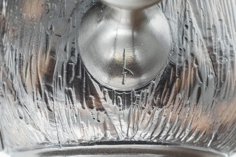 Tezumi — Japanese Kyusu - Textured Black Kurodei Tokoname-yaki Teapot - 250ml — closeup of the base