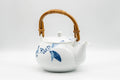 Japanese Dobin - Floral Arita-yaki Porcelain Debeso Teapot - 700ml - Tezumi