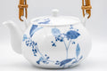 Japanese Dobin - Floral Arita-yaki Porcelain Debeso Teapot - 700ml - Tezumi