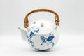 Japanese Dobin - Floral Arita-yaki Porcelain Debeso Teapot - 700ml - Tezumi