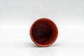 Tezumi — Japanese Teacup - Nerikomi Striped Tokoname-yaki Guinomi - 25ml — three-quarter view