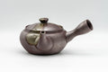 Japanese Kyusu - Ash Glazed Banko-yaki Teapot - 240ml - Tezumi