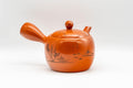 Japanese Kyusu - Engraved Landscape Tokoname-yaki Teapot - 325ml - Tezumi