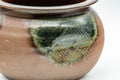 Japanese Kensui - Green Glazed Thumb Indented Water Bowl - 700ml - Tezumi