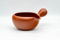 Tezumi — Japanese Yuzamashi - Side-handled Tokoname-yaki Water Cooler - 300ml — front view from another angle