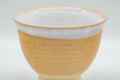 Japanese Teacup - Beige White Glazed Hagi-yaki Yunomi - 130ml - Tezumi
