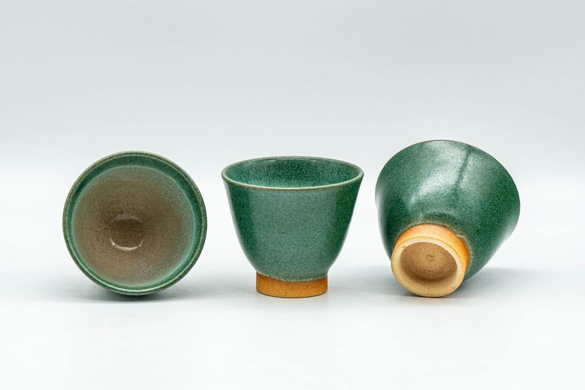 Japanese Tea Set - Houhin Teapot, Katakuchi Water Cooler, and 3 Yunomi Teacups - Tezumi