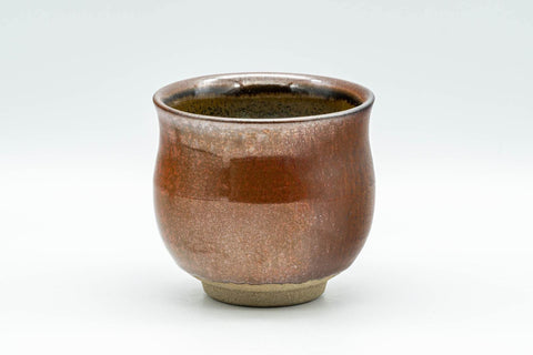 Japanese Teacup - Ceramic Fish Pet Brown Glazed Yunomi - 140ml - Tezumi