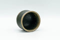 Tezumi — Japanese Teacup - Green Hare's Fur Glazed Guinomi - 50ml — three-quarter view