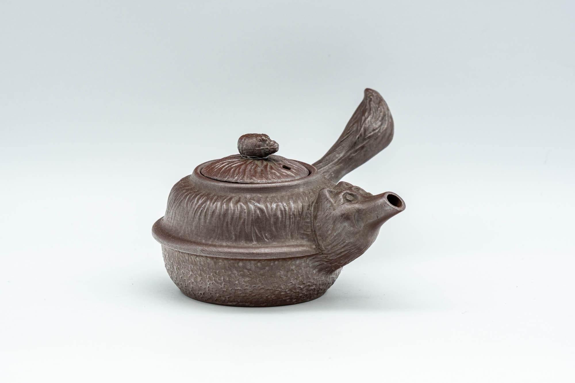 Japanese Kyusu - Small Banko-yaki Tanuki Teapot - 50ml - Tezumi