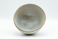 Tezumi — Japanese Matcha Bowl - Specked Grey Glazed Wan-nari Chawan - 350ml — three-quarter view