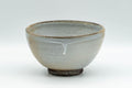 Tezumi — Japanese Matcha Bowl - Specked Grey Glazed Wan-nari Chawan - 350ml — front view