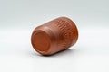 Tezumi — Japanese Teacup - Scaled Exterior Tokoname-yaki Yunomi - 120ml — top-down view of the interior