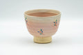 Japanese Teacup - Floral Pink Hagi-yaki Yunomi - 110ml - Tezumi
