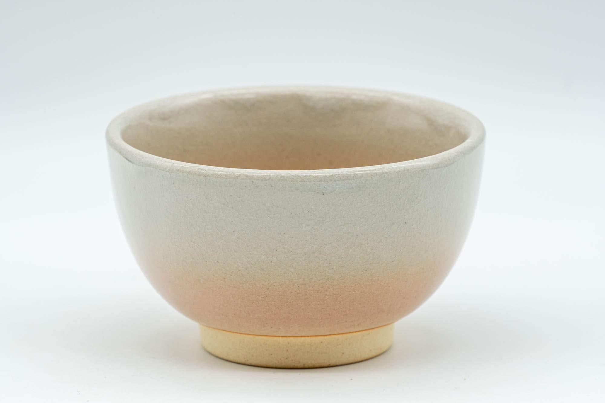 Japanese Teacups - Set of 3 Beige Glazed Hagi-yaki Yunomi - 120ml - Tezumi