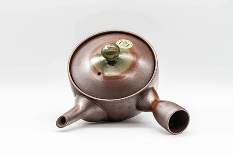 Japanese Kyusu - 昇龍窯 Shoryu Kiln Green Glazed Banko-yaki Teapot - 230ml - Tezumi