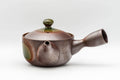Japanese Kyusu - 昇龍窯 Shoryu Kiln Green Glazed Banko-yaki Teapot - 230ml - Tezumi