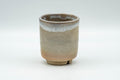Japanese Teacup - Beige White Weathered Hagi-yaki Yunomi - 90ml - Tezumi