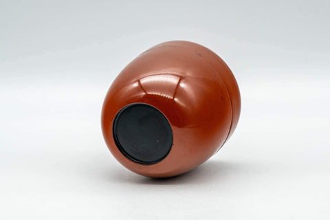 Japanese Natsume - Orange Lacquer Matcha Tea Caddy - 100ml - Tezumi