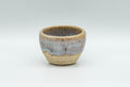 Tezumi — Japanese Teacup - Green and White Glazed Guinomi - 25ml — front view from another angle