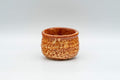 Japanese Teacup - Orange Shino Glazed Guinomi - 40ml - Tezumi