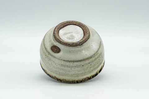 Japanese Teacup - Grey Beige Hare's Fur Glazed Guinomi - 50ml - Tezumi