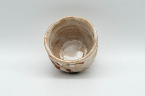 Japanese Teacup - Floral Pink Wabi-Sabi Guinomi - 30ml - Tezumi