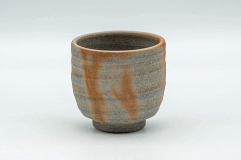 Tezumi — Japanese Teacup - 緋襲 Hidasuki Bizen-yaki Guinomi - 50ml — front view