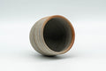 Tezumi — Japanese Teacup - 緋襲 Hidasuki Bizen-yaki Guinomi - 50ml — three-quarter view