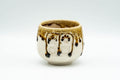 Japanese Teacup - White Honey Drip-Glazed Yunomi - 130ml - Tezumi