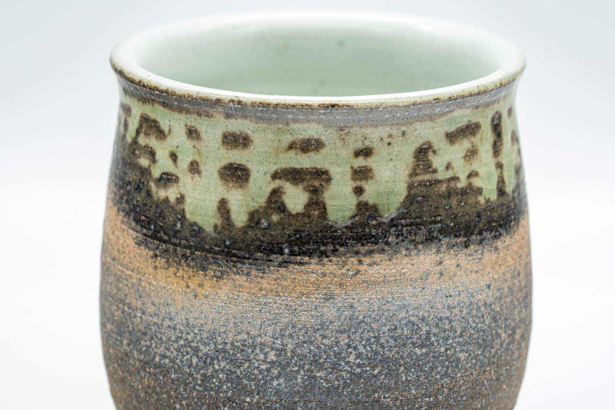 Japanese Teacup - Extravagant Inner Glazed Bizen-yaki Yunomi - 190ml - Tezumi