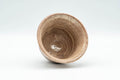 Tezumi — Japanese Teacup - Brown and Milky White Hagi-yaki Yunomi - 100ml — three-quarter view