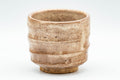 Japanese Teacup - Milky Beige Glazed Hagi-yaki Guinomi - 65ml - Tezumi