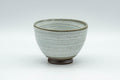 Tezumi — Japanese Teacup - Floral Grey Spiral Glazed Yunomi - 70ml — front view from another angle