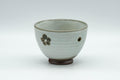 Tezumi — Japanese Teacup - Floral Grey Glazed Yunomi - 70ml — front view