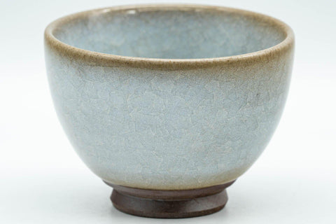 Japanese Teacup - Gray Celadon Glazed Yunomi - 80ml - Tezumi