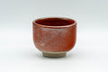 Tezumi — Japanese Teacup - Red Glazed Guinomi - 65ml — front view