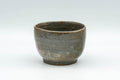Tezumi — Japanese Teacup - Olive Green Grey Wabi-Sabi Yunomi - 75ml — front view