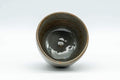 Tezumi — Japanese Teacup - Olive Green Grey Wabi-Sabi Yunomi - 75ml — three-quarter view