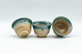 Japanese Teacups - Set of 3 Agano-yaki Yunomi - 70ml - Tezumi